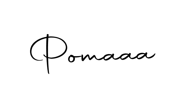 Create a beautiful signature design for name Pomaaa. With this signature (Autography-DOLnW) fonts, you can make a handwritten signature for free. Pomaaa signature style 10 images and pictures png