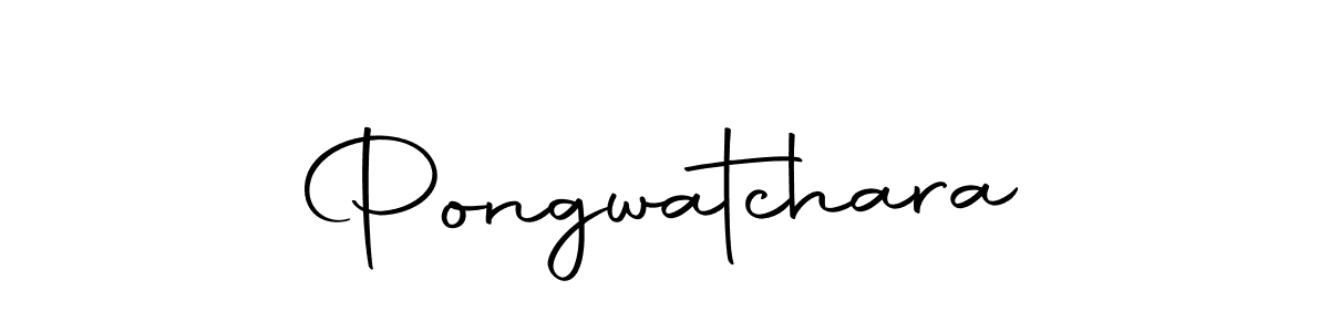 Use a signature maker to create a handwritten signature online. With this signature software, you can design (Autography-DOLnW) your own signature for name Pongwatchara. Pongwatchara signature style 10 images and pictures png