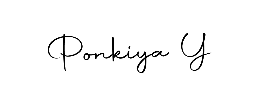 Make a beautiful signature design for name Ponkiya Y. With this signature (Autography-DOLnW) style, you can create a handwritten signature for free. Ponkiya Y signature style 10 images and pictures png