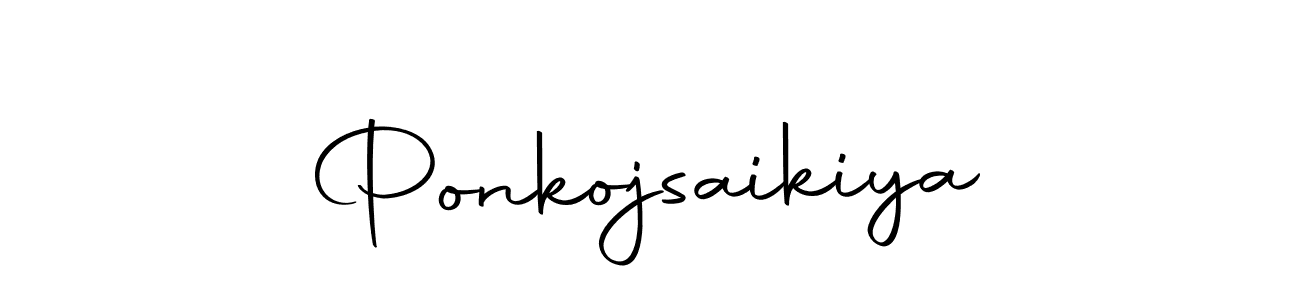 The best way (Autography-DOLnW) to make a short signature is to pick only two or three words in your name. The name Ponkojsaikiya include a total of six letters. For converting this name. Ponkojsaikiya signature style 10 images and pictures png