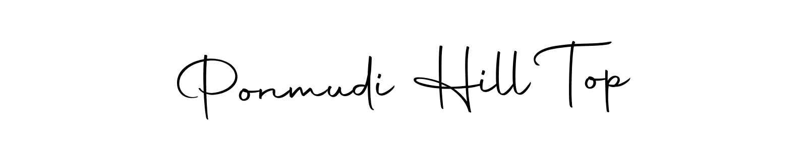 Best and Professional Signature Style for Ponmudi Hill Top. Autography-DOLnW Best Signature Style Collection. Ponmudi Hill Top signature style 10 images and pictures png