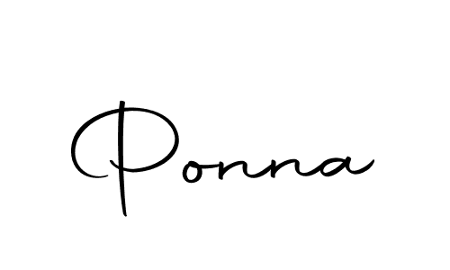 Ponna stylish signature style. Best Handwritten Sign (Autography-DOLnW) for my name. Handwritten Signature Collection Ideas for my name Ponna. Ponna signature style 10 images and pictures png