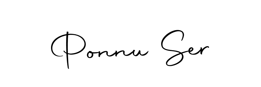 Use a signature maker to create a handwritten signature online. With this signature software, you can design (Autography-DOLnW) your own signature for name Ponnu Ser. Ponnu Ser signature style 10 images and pictures png