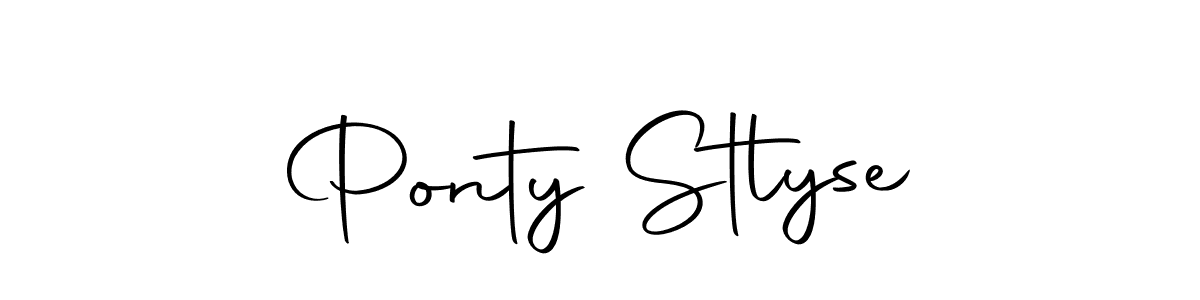 Autography-DOLnW is a professional signature style that is perfect for those who want to add a touch of class to their signature. It is also a great choice for those who want to make their signature more unique. Get Ponty Stlyse name to fancy signature for free. Ponty Stlyse signature style 10 images and pictures png