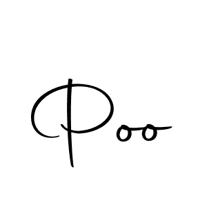 Poo stylish signature style. Best Handwritten Sign (Autography-DOLnW) for my name. Handwritten Signature Collection Ideas for my name Poo. Poo signature style 10 images and pictures png