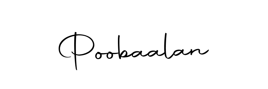 if you are searching for the best signature style for your name Poobaalan. so please give up your signature search. here we have designed multiple signature styles  using Autography-DOLnW. Poobaalan signature style 10 images and pictures png