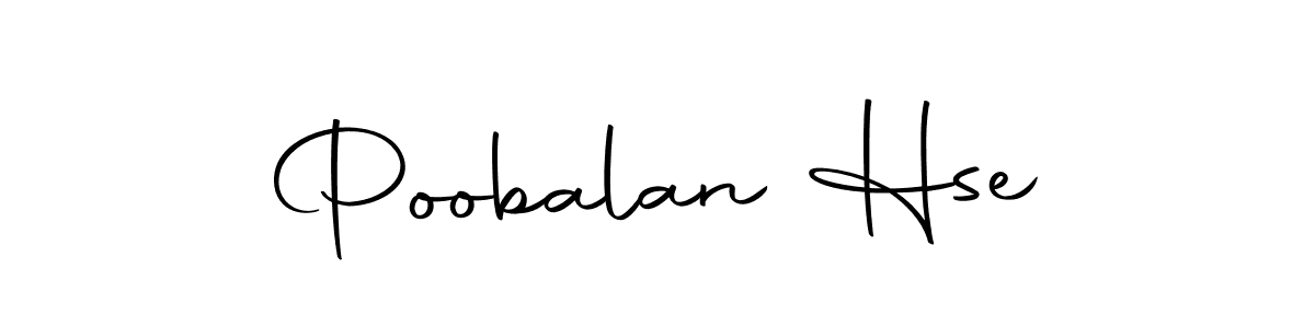 You should practise on your own different ways (Autography-DOLnW) to write your name (Poobalan Hse) in signature. don't let someone else do it for you. Poobalan Hse signature style 10 images and pictures png