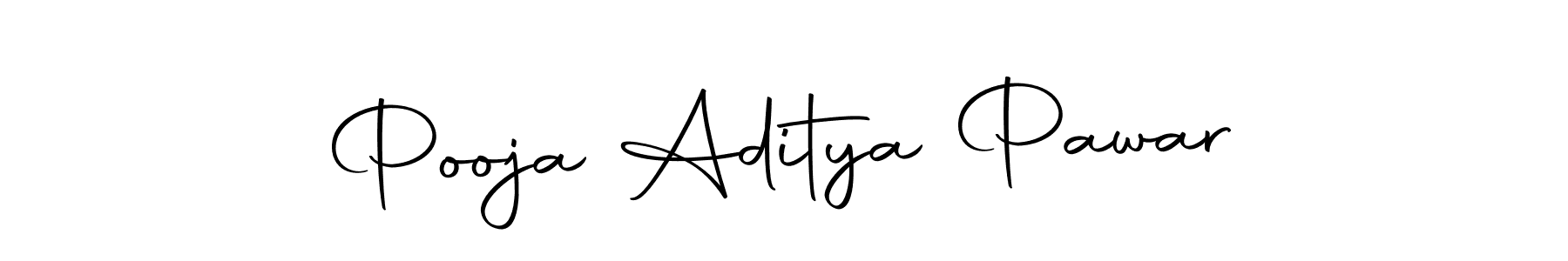 The best way (Autography-DOLnW) to make a short signature is to pick only two or three words in your name. The name Pooja Aditya Pawar include a total of six letters. For converting this name. Pooja Aditya Pawar signature style 10 images and pictures png