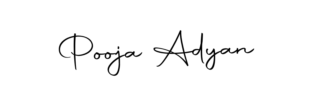 Similarly Autography-DOLnW is the best handwritten signature design. Signature creator online .You can use it as an online autograph creator for name Pooja Adyan. Pooja Adyan signature style 10 images and pictures png