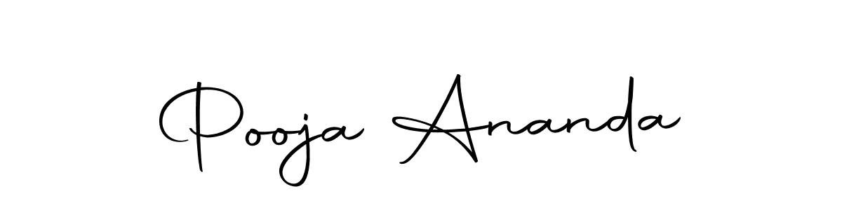 Pooja Ananda stylish signature style. Best Handwritten Sign (Autography-DOLnW) for my name. Handwritten Signature Collection Ideas for my name Pooja Ananda. Pooja Ananda signature style 10 images and pictures png