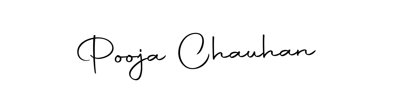 Make a beautiful signature design for name Pooja Chauhan. Use this online signature maker to create a handwritten signature for free. Pooja Chauhan signature style 10 images and pictures png