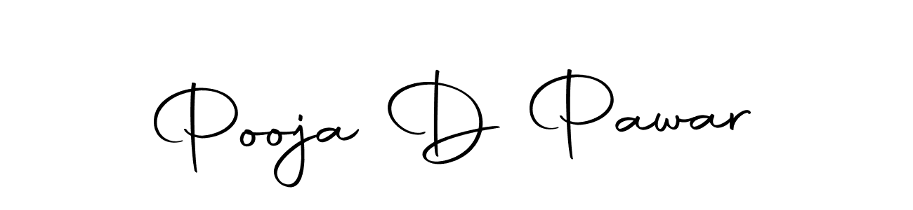 Use a signature maker to create a handwritten signature online. With this signature software, you can design (Autography-DOLnW) your own signature for name Pooja D Pawar. Pooja D Pawar signature style 10 images and pictures png