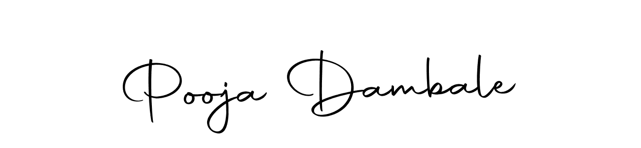 Make a beautiful signature design for name Pooja Dambale. Use this online signature maker to create a handwritten signature for free. Pooja Dambale signature style 10 images and pictures png