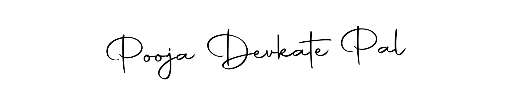 The best way (Autography-DOLnW) to make a short signature is to pick only two or three words in your name. The name Pooja Devkate Pal include a total of six letters. For converting this name. Pooja Devkate Pal signature style 10 images and pictures png