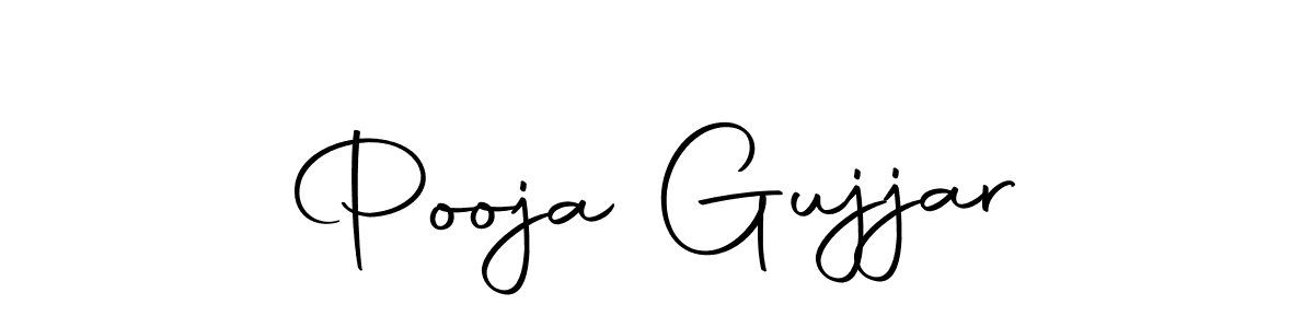 Use a signature maker to create a handwritten signature online. With this signature software, you can design (Autography-DOLnW) your own signature for name Pooja Gujjar. Pooja Gujjar signature style 10 images and pictures png