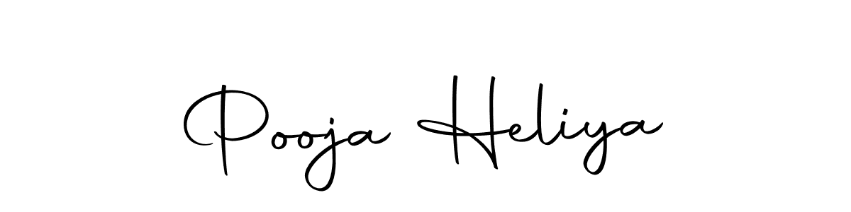 Create a beautiful signature design for name Pooja Heliya. With this signature (Autography-DOLnW) fonts, you can make a handwritten signature for free. Pooja Heliya signature style 10 images and pictures png