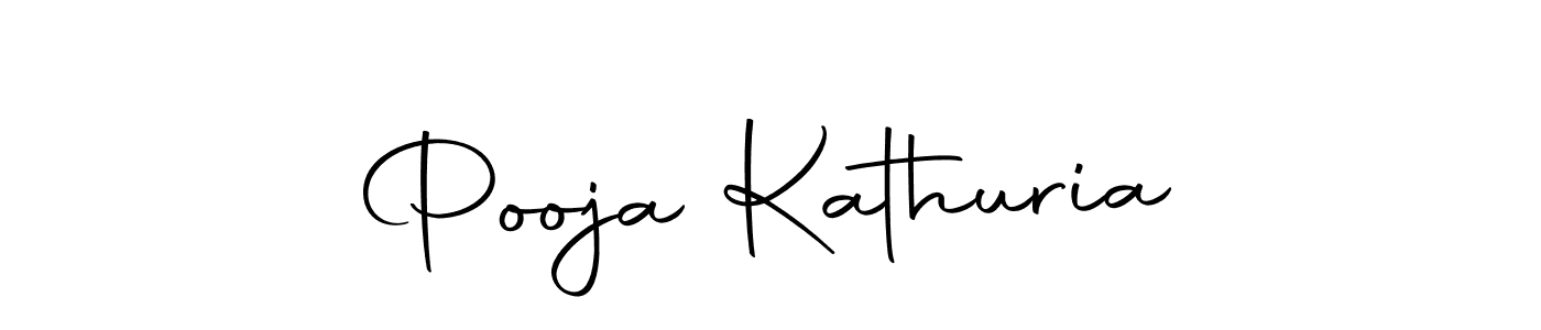 Create a beautiful signature design for name Pooja Kathuria. With this signature (Autography-DOLnW) fonts, you can make a handwritten signature for free. Pooja Kathuria signature style 10 images and pictures png