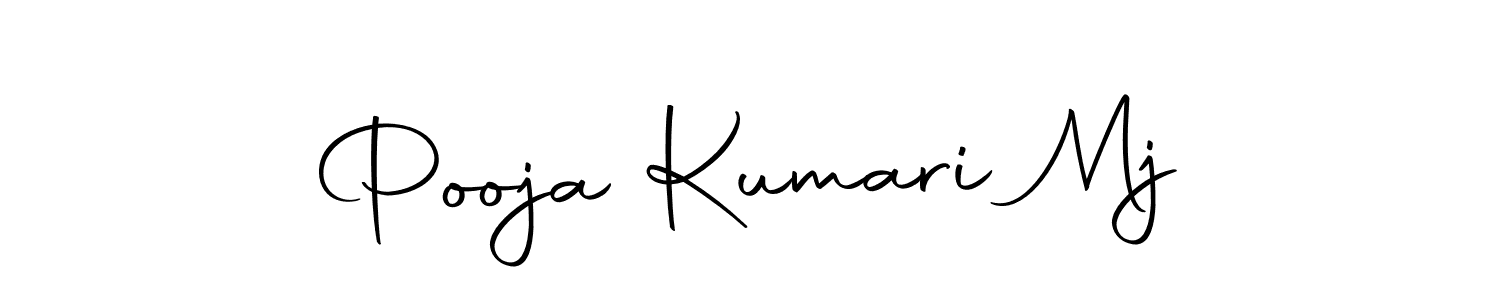 Here are the top 10 professional signature styles for the name Pooja Kumari Mj. These are the best autograph styles you can use for your name. Pooja Kumari Mj signature style 10 images and pictures png