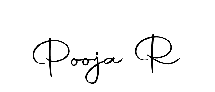 The best way (Autography-DOLnW) to make a short signature is to pick only two or three words in your name. The name Pooja R include a total of six letters. For converting this name. Pooja R signature style 10 images and pictures png