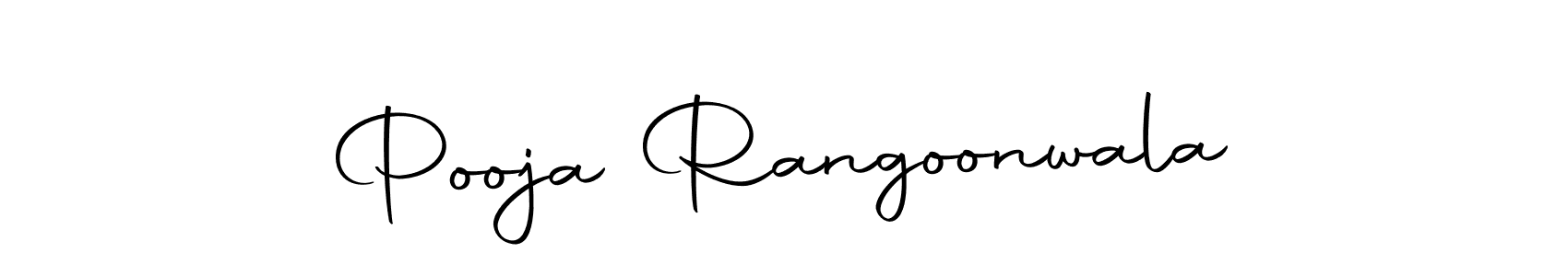 Pooja Rangoonwala stylish signature style. Best Handwritten Sign (Autography-DOLnW) for my name. Handwritten Signature Collection Ideas for my name Pooja Rangoonwala. Pooja Rangoonwala signature style 10 images and pictures png