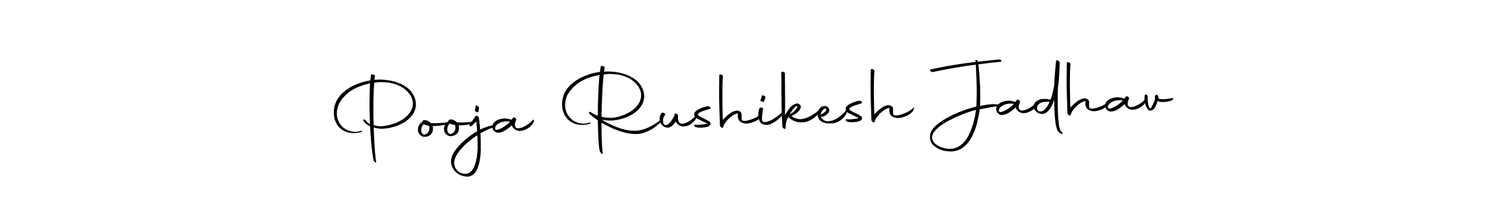 Here are the top 10 professional signature styles for the name Pooja Rushikesh Jadhav. These are the best autograph styles you can use for your name. Pooja Rushikesh Jadhav signature style 10 images and pictures png