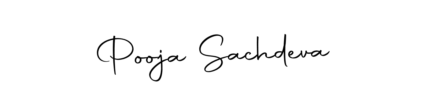 Make a beautiful signature design for name Pooja Sachdeva. Use this online signature maker to create a handwritten signature for free. Pooja Sachdeva signature style 10 images and pictures png