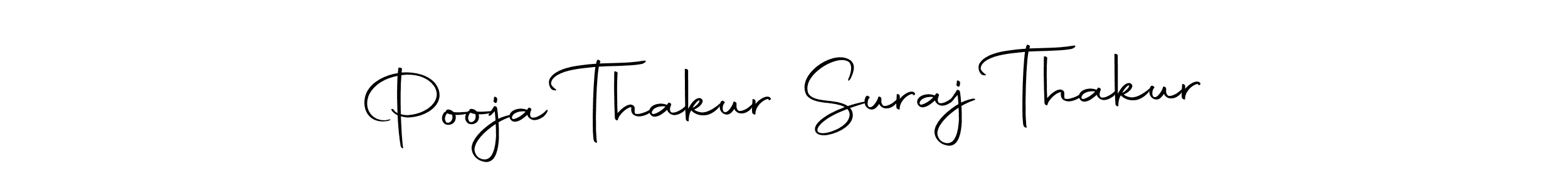 Use a signature maker to create a handwritten signature online. With this signature software, you can design (Autography-DOLnW) your own signature for name Pooja Thakur Suraj Thakur. Pooja Thakur Suraj Thakur signature style 10 images and pictures png