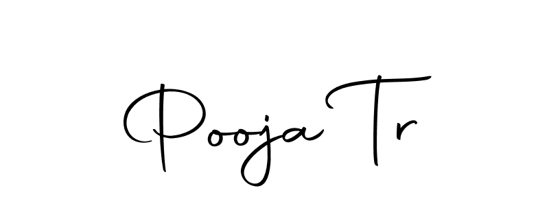 It looks lik you need a new signature style for name Pooja Tr. Design unique handwritten (Autography-DOLnW) signature with our free signature maker in just a few clicks. Pooja Tr signature style 10 images and pictures png
