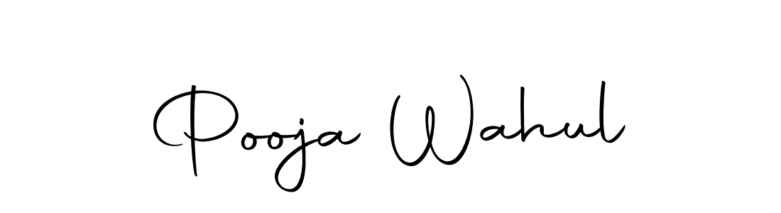 This is the best signature style for the Pooja Wahul name. Also you like these signature font (Autography-DOLnW). Mix name signature. Pooja Wahul signature style 10 images and pictures png
