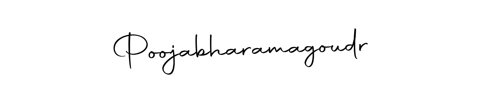 Make a beautiful signature design for name Poojabharamagoudr. Use this online signature maker to create a handwritten signature for free. Poojabharamagoudr signature style 10 images and pictures png