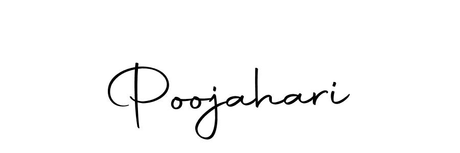 Make a beautiful signature design for name Poojahari. With this signature (Autography-DOLnW) style, you can create a handwritten signature for free. Poojahari signature style 10 images and pictures png