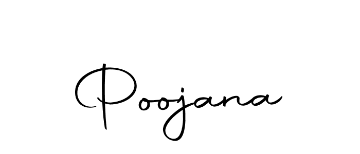 You should practise on your own different ways (Autography-DOLnW) to write your name (Poojana) in signature. don't let someone else do it for you. Poojana signature style 10 images and pictures png