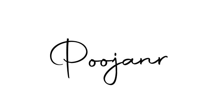 Also we have Poojanr name is the best signature style. Create professional handwritten signature collection using Autography-DOLnW autograph style. Poojanr signature style 10 images and pictures png