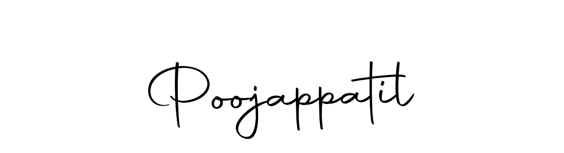 Design your own signature with our free online signature maker. With this signature software, you can create a handwritten (Autography-DOLnW) signature for name Poojappatil. Poojappatil signature style 10 images and pictures png