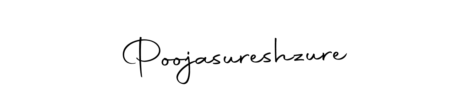 Create a beautiful signature design for name Poojasureshzure. With this signature (Autography-DOLnW) fonts, you can make a handwritten signature for free. Poojasureshzure signature style 10 images and pictures png