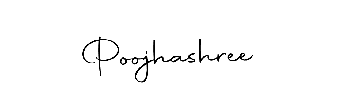 Make a beautiful signature design for name Poojhashree. With this signature (Autography-DOLnW) style, you can create a handwritten signature for free. Poojhashree signature style 10 images and pictures png
