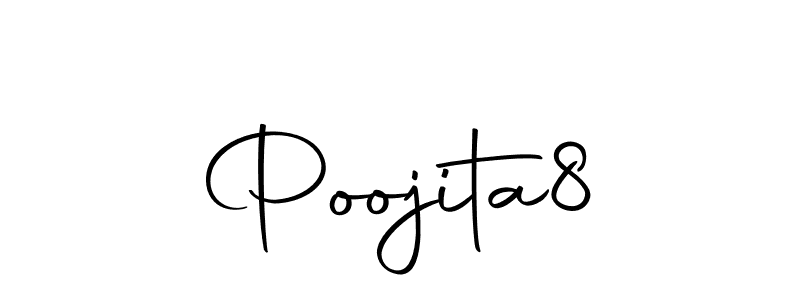 Make a short Poojita8 signature style. Manage your documents anywhere anytime using Autography-DOLnW. Create and add eSignatures, submit forms, share and send files easily. Poojita8 signature style 10 images and pictures png