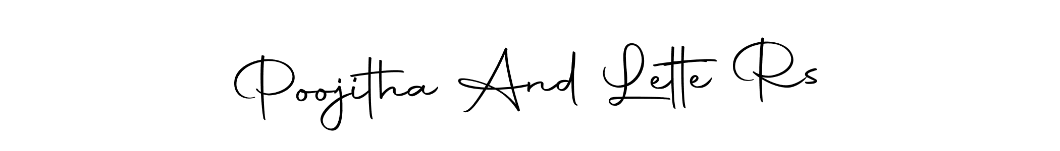 Best and Professional Signature Style for Poojitha And Lette Rs. Autography-DOLnW Best Signature Style Collection. Poojitha And Lette Rs signature style 10 images and pictures png