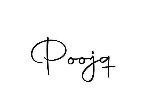 Create a beautiful signature design for name Poojq. With this signature (Autography-DOLnW) fonts, you can make a handwritten signature for free. Poojq signature style 10 images and pictures png