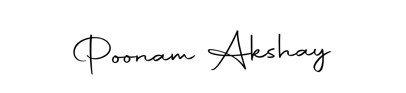 if you are searching for the best signature style for your name Poonam Akshay. so please give up your signature search. here we have designed multiple signature styles  using Autography-DOLnW. Poonam Akshay signature style 10 images and pictures png
