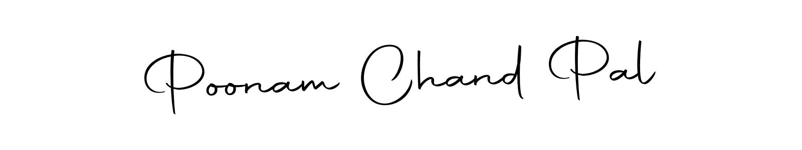 The best way (Autography-DOLnW) to make a short signature is to pick only two or three words in your name. The name Poonam Chand Pal include a total of six letters. For converting this name. Poonam Chand Pal signature style 10 images and pictures png