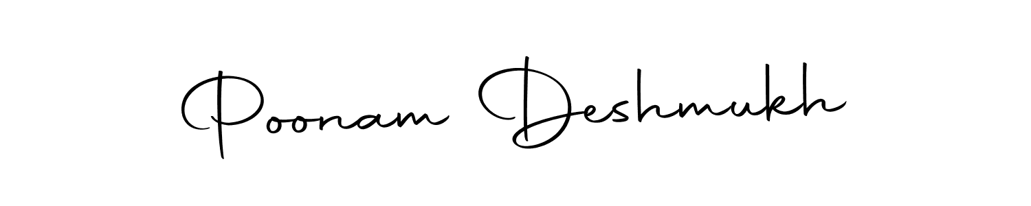 Make a beautiful signature design for name Poonam Deshmukh. Use this online signature maker to create a handwritten signature for free. Poonam Deshmukh signature style 10 images and pictures png