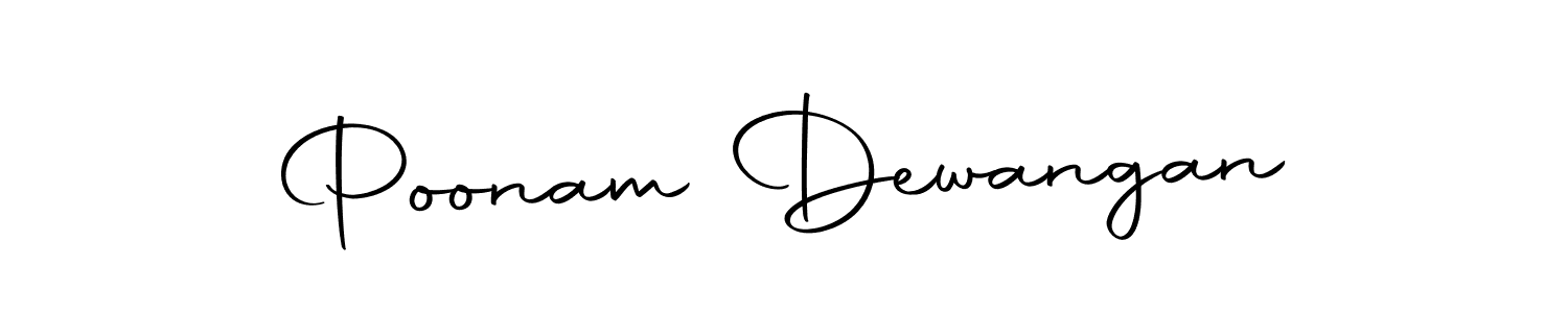 Make a short Poonam Dewangan signature style. Manage your documents anywhere anytime using Autography-DOLnW. Create and add eSignatures, submit forms, share and send files easily. Poonam Dewangan signature style 10 images and pictures png