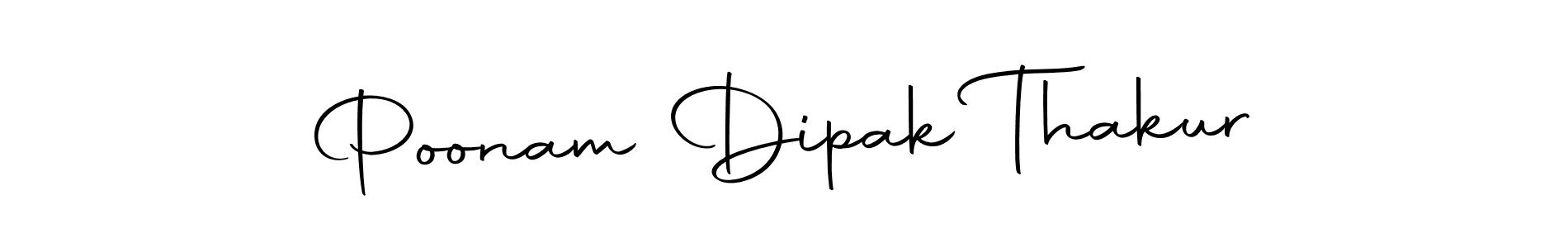 It looks lik you need a new signature style for name Poonam Dipak Thakur. Design unique handwritten (Autography-DOLnW) signature with our free signature maker in just a few clicks. Poonam Dipak Thakur signature style 10 images and pictures png