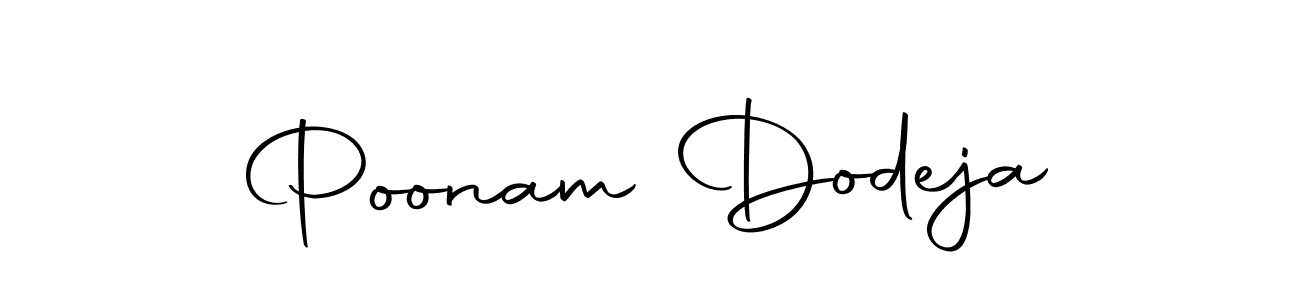 Poonam Dodeja stylish signature style. Best Handwritten Sign (Autography-DOLnW) for my name. Handwritten Signature Collection Ideas for my name Poonam Dodeja. Poonam Dodeja signature style 10 images and pictures png