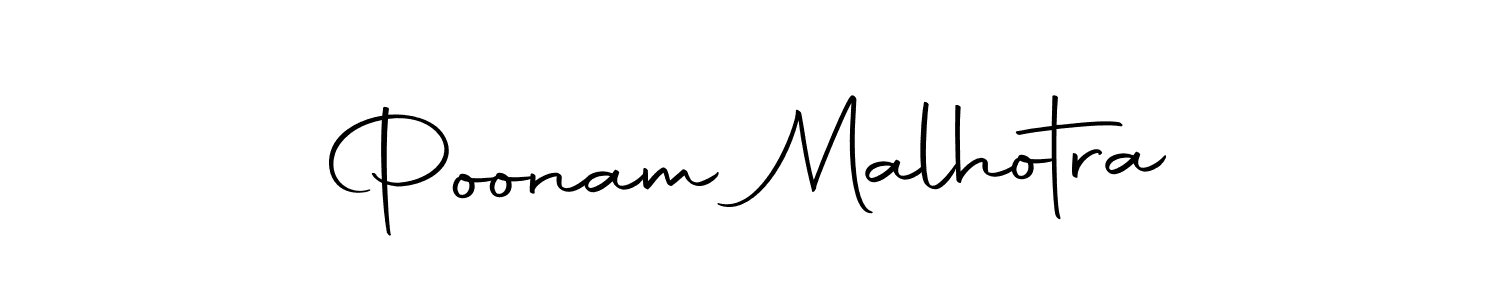 The best way (Autography-DOLnW) to make a short signature is to pick only two or three words in your name. The name Poonam Malhotra include a total of six letters. For converting this name. Poonam Malhotra signature style 10 images and pictures png