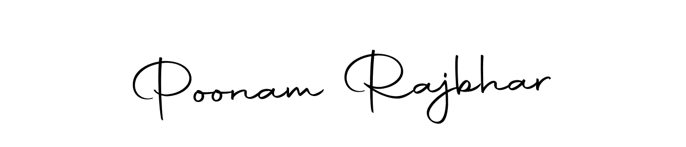 The best way (Autography-DOLnW) to make a short signature is to pick only two or three words in your name. The name Poonam Rajbhar include a total of six letters. For converting this name. Poonam Rajbhar signature style 10 images and pictures png