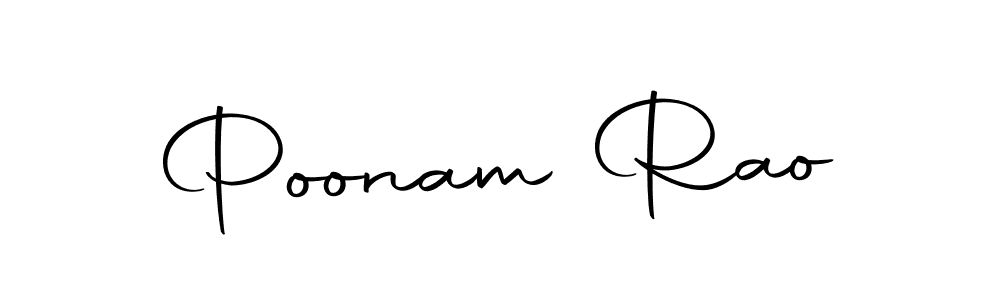 The best way (Autography-DOLnW) to make a short signature is to pick only two or three words in your name. The name Poonam Rao include a total of six letters. For converting this name. Poonam Rao signature style 10 images and pictures png