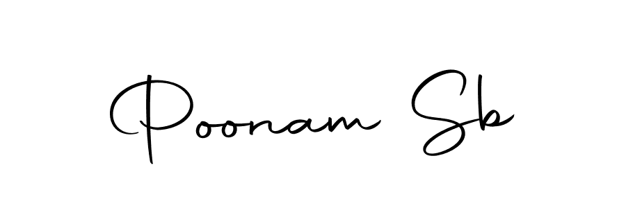 Make a beautiful signature design for name Poonam Sb. With this signature (Autography-DOLnW) style, you can create a handwritten signature for free. Poonam Sb signature style 10 images and pictures png