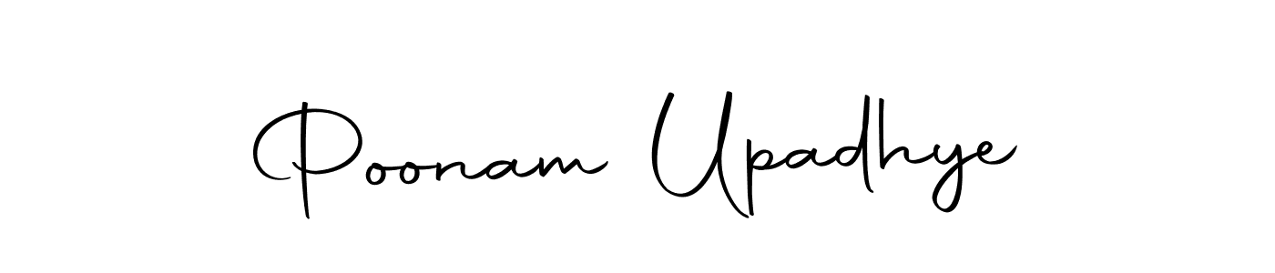 The best way (Autography-DOLnW) to make a short signature is to pick only two or three words in your name. The name Poonam Upadhye include a total of six letters. For converting this name. Poonam Upadhye signature style 10 images and pictures png